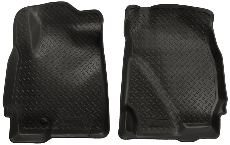 Mazda Tribute Floor Mats - Front - Husky Liners - Classic - Black - `05-`08